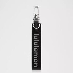 lululemon athletica Black and Gray Key Holder